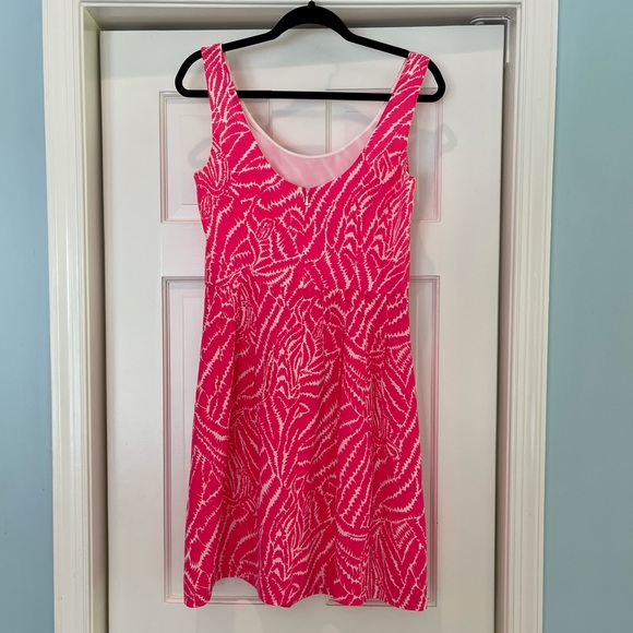 NWOT Lilly Pulitzer Zebra Print Silk Dress - Picture 2 of 3